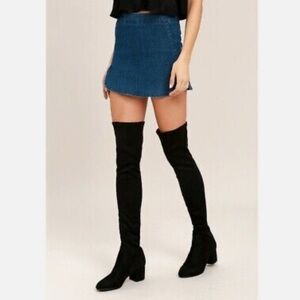 Steve Madden ISAAC black boots